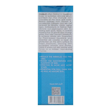 Oxido-R Skin Renewing Serum, Retinol, For Fine Lines & Wrinkles, 15ml - Image 4