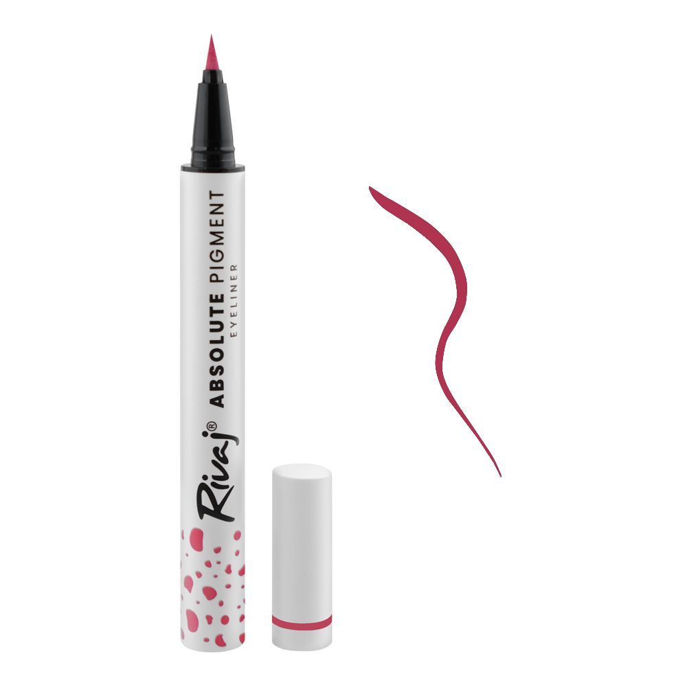 Rivaj UK Absolute Pigment Eyeliner, Pink - Main Image