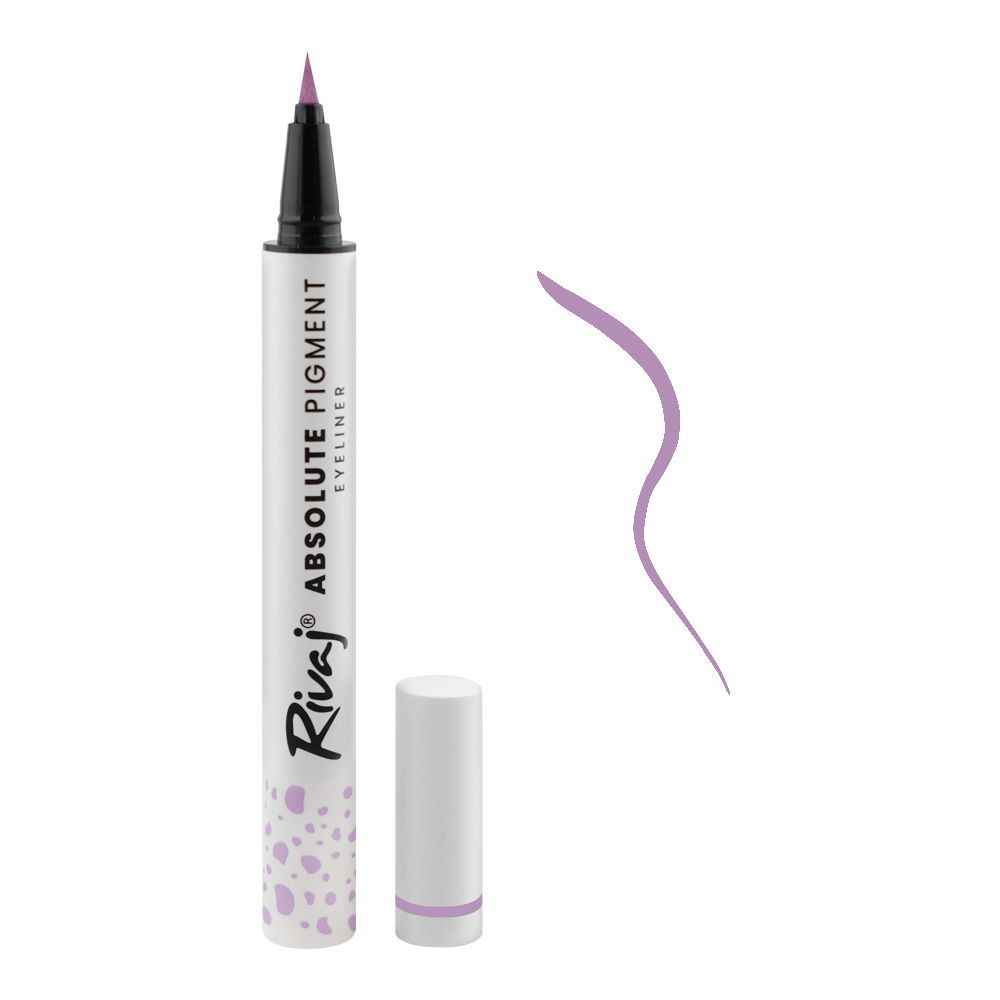 Rivaj UK Absolute Pigment Eyeliner, Purple - Main Image