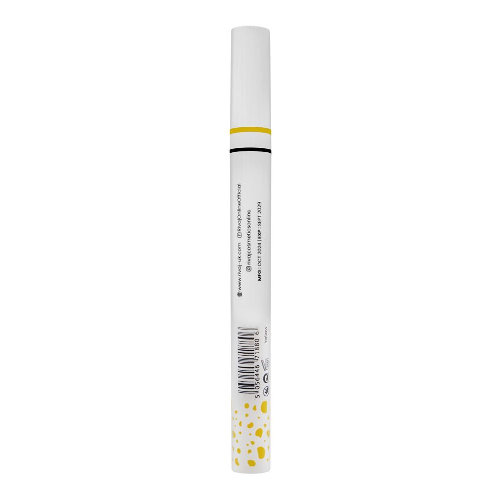 Rivaj UK Absolute Pigment Eyeliner, Yellow - Image 2