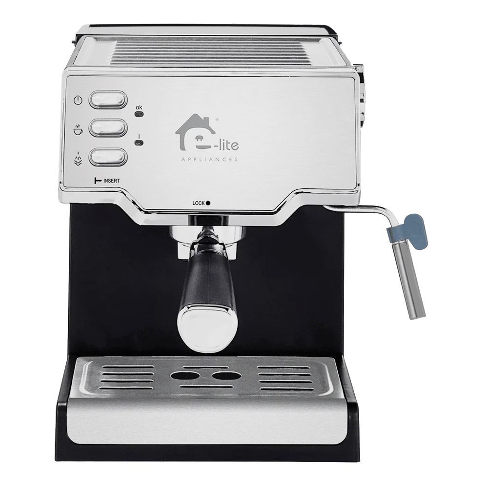 E-Lite Premium Espresso Machine, 850W, 1.6 Liters Water Tank, EEM-010 - Main Image