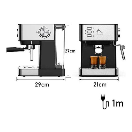 E-Lite Premium Espresso Machine, 850W, 1.6 Liters Water Tank, EEM-010 - Image 3