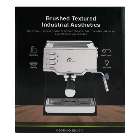 E-Lite Premium Espresso Machine, 850W, 1.6 Liters Water Tank, EEM-010 - Image 7