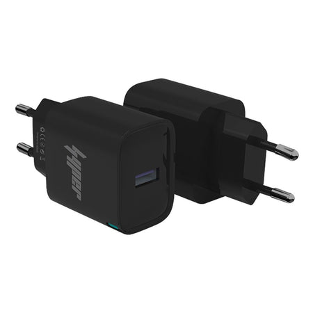 Yolo Hyper Volt Series 20W PD & QC Type-C & USB-A Port Fast Charger With Cable, Black, Y-203 - Image 2