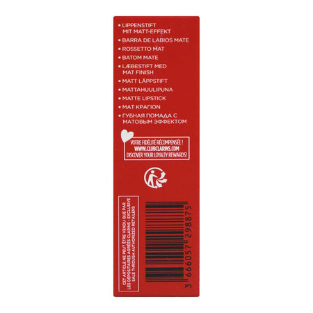 Clarins Paris Joli Rouge Velvet Camellia Oil Matte Lipstick, 705V Soft Berry, 3.5g - Image 5
