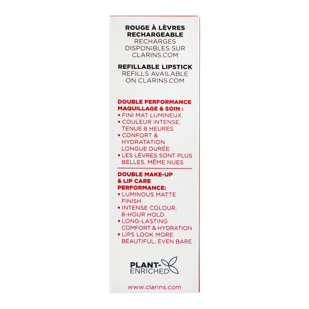 Clarins Paris Joli Rouge Velvet Camellia Oil Matte Lipstick, 783V Almond Nude, 3.5g - Image 3