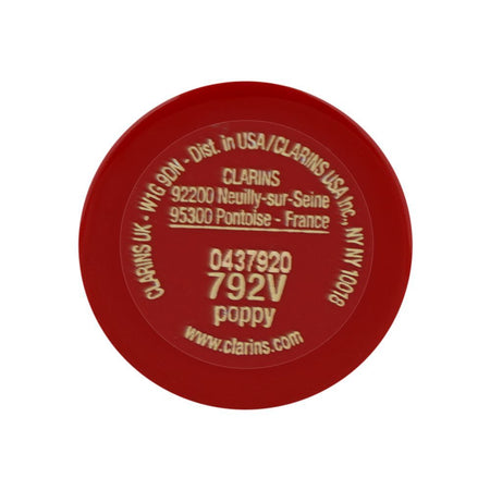 Clarins Paris Joli Rouge Velvet Camellia Oil Matte Lipstick, 792V Poppy, 3.5g - Image 6