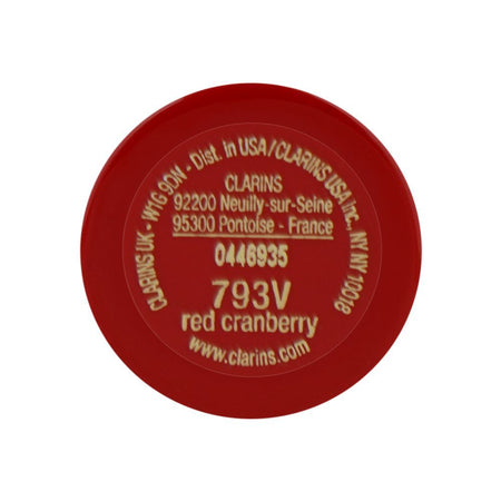 Clarins Paris Joli Rouge Velvet Camellia Oil Matte Lipstick, 793V Red Cranberry, 3.5g - Image 6