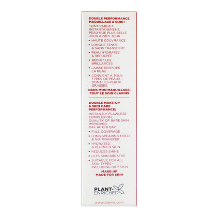 Clarins Paris Skin Illusion Full Coverage Longwear & Luminous-Matte Finish Hydrating Foundation, 106N, 30ml - Image 3