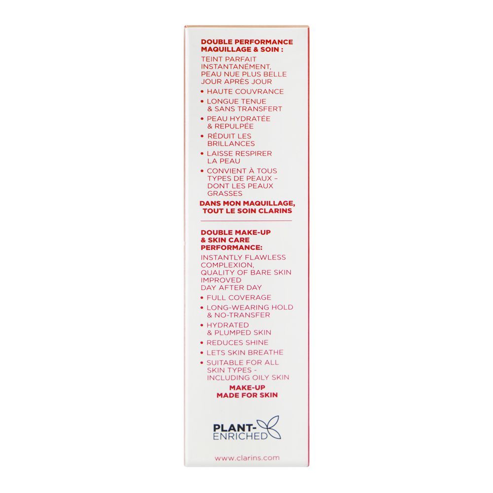 Clarins Paris Skin Illusion Full Coverage Longwear & Luminous-Matte Finish Hydrating Foundation, 109C, 30ml - Image 3