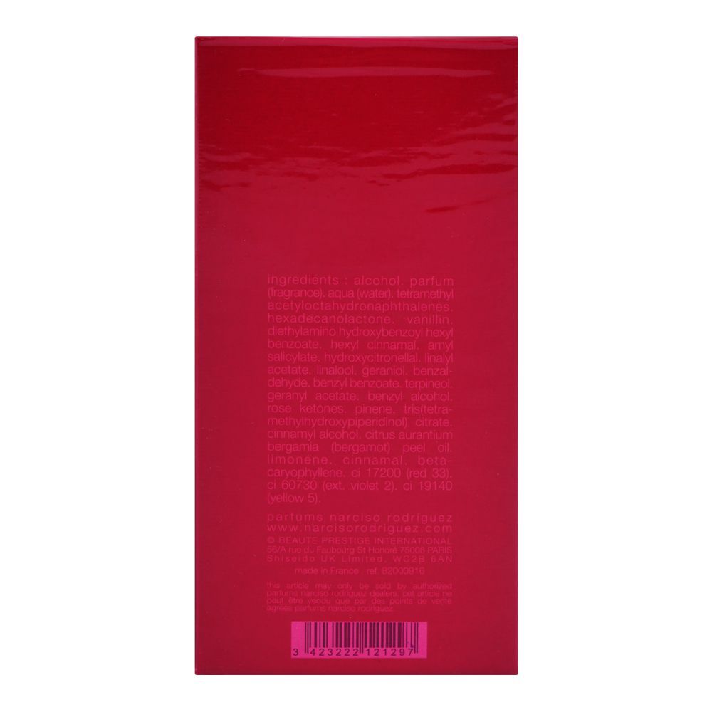 Narciso Rodriguez For Her Intense, Eau De Parfum, For Women, 100ml - Image 3