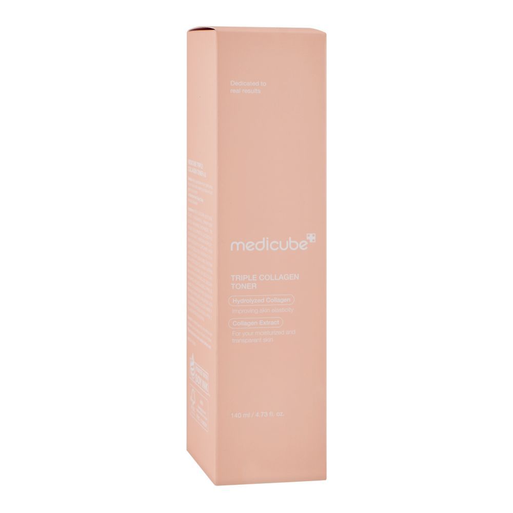 Medicube Triple Collagen Toner, Hydrolyzed Collagen + Atelocollagen, For All Types Of Skin, 140ml - Image 2