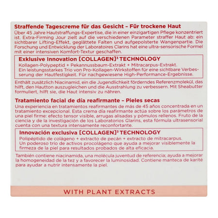 Clarins Paris Extra-Firming Jour Lift Effect, Wrinkle-Smoothing Day Cream, For Dry Skin, 50ml - Image 3