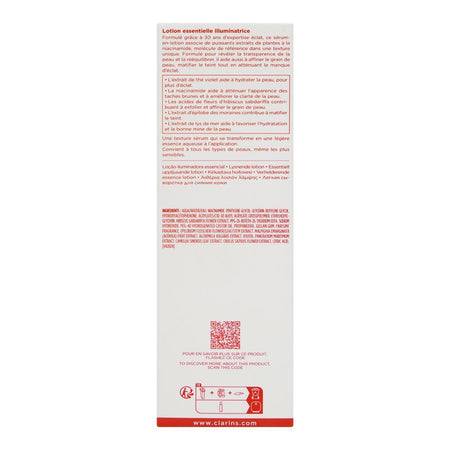 Clarins Paris Bright Plus Advanced Essential Brightening Lotion With Serum, For All Types Of Skin, 150ml - Image 4