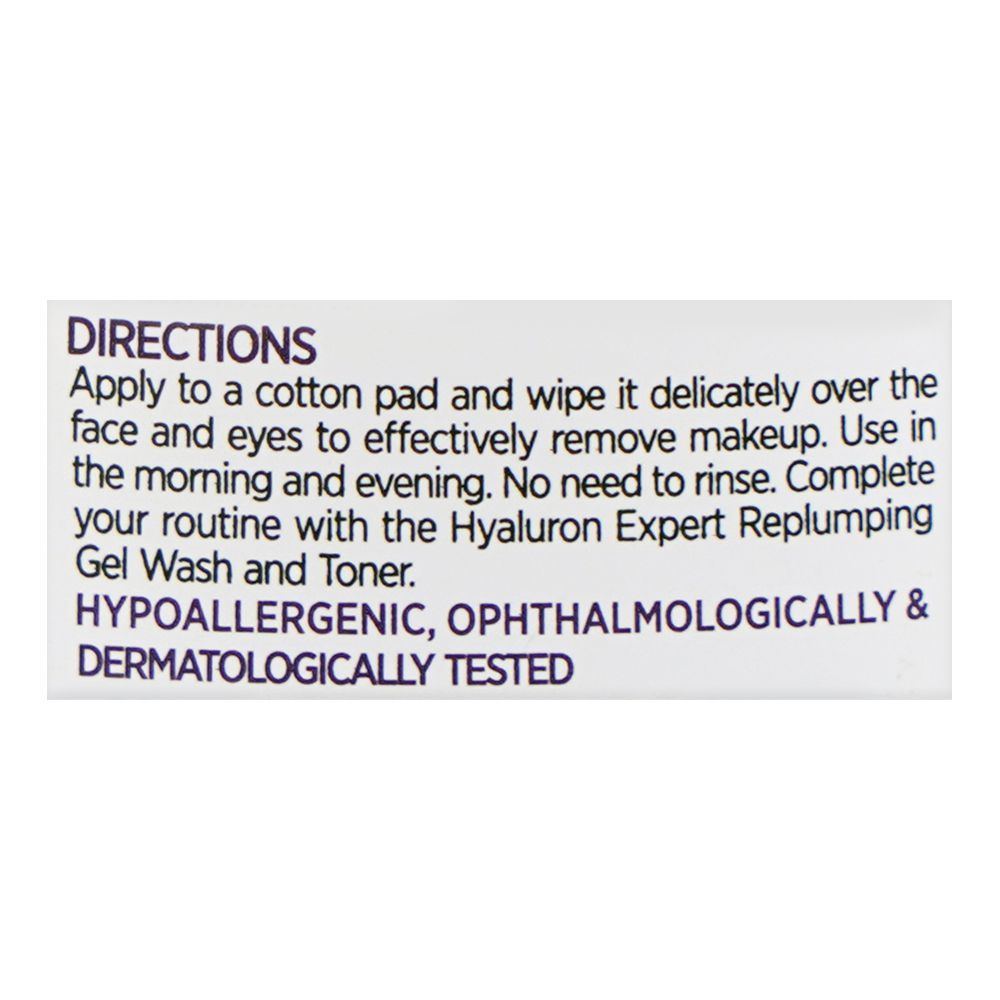 L'Oreal Paris Hyaluron Expert Replumping Micellar Water, Hyaluronic Acid, For All Types Of Skin, 200ml - Image 3