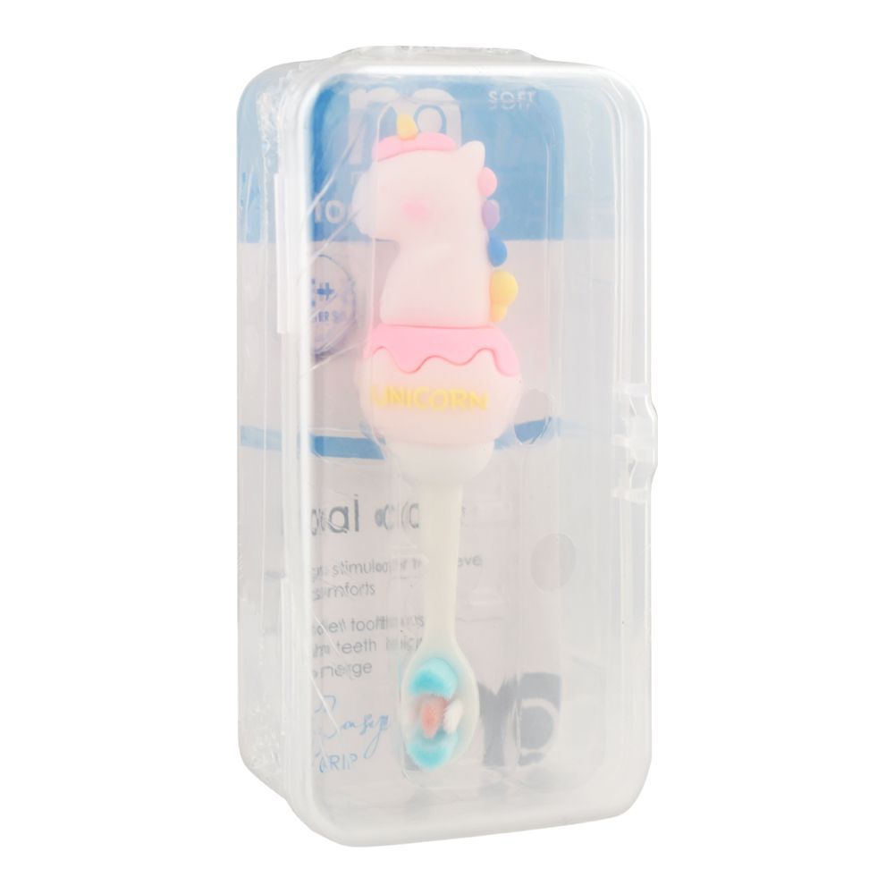 Mothercare Oral Care Toothbrush, For 3+ Years, Pink, Soft - Main Image
