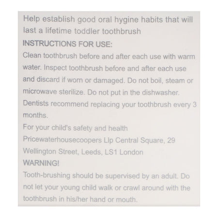 Mothercare Oral Care Toothbrush, For 3+ Years, Pink, Soft - Image 3