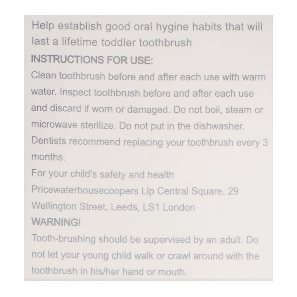 Mothercare Oral Care Toothbrush, For 3+ Years, Pink, Soft - Image 3