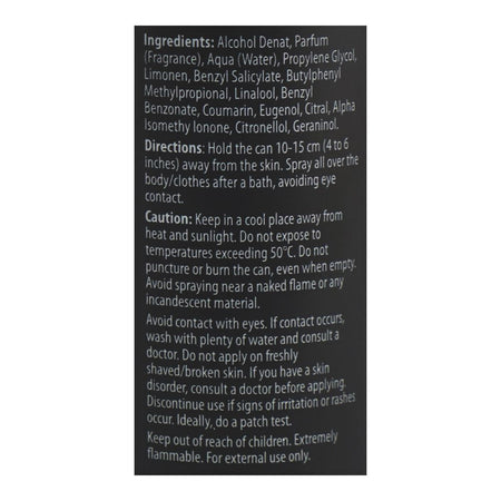 Franscent Hype Gas Free Body Spray, For Men, 120ml - Image 3