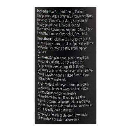 Franscent Stardom Gas Free Body Spray, For Men, 120ml - Image 3