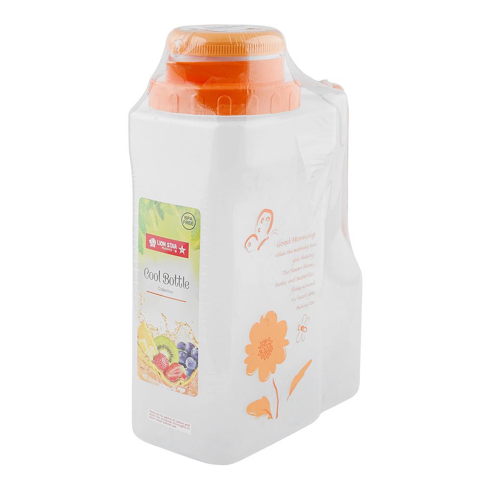 Lion Star Drink Saloon Cooler, BPA Free, Brown, 2.5 Liters, DS-2 - Main Image