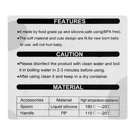 Mum Love Silicone Spoon Set, BPA Free, Pink, D6318-3, 2-Pack - Image 3