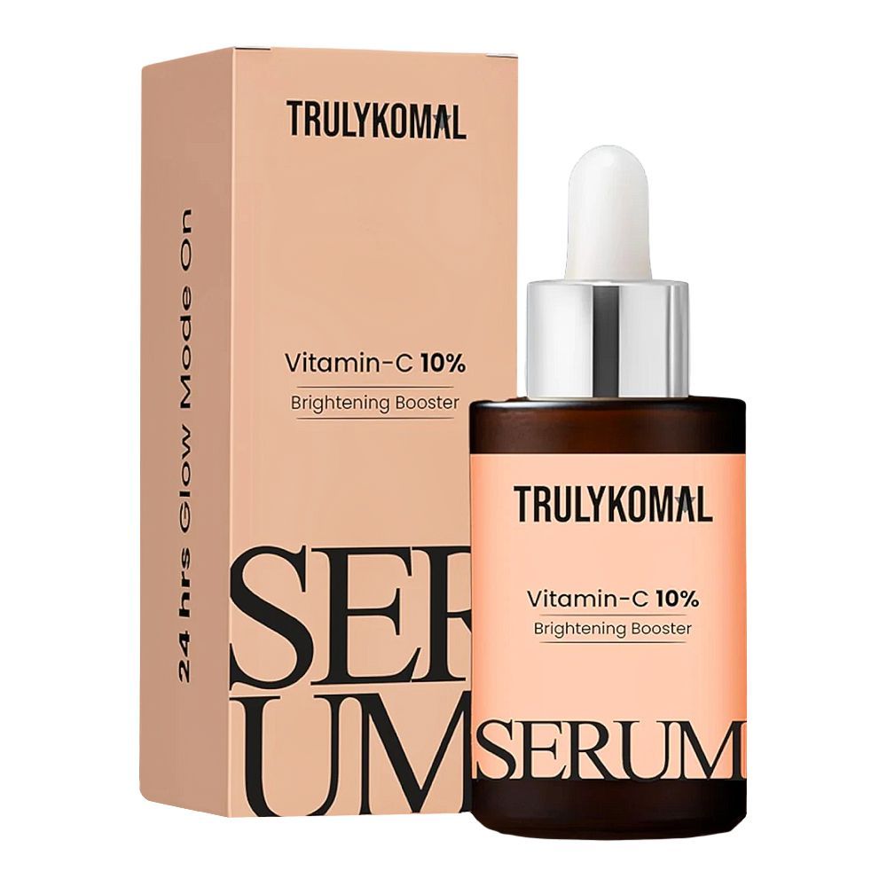 Truly Komal Vitamin-C 10% Brightening Booster Serum, All Types Of Skin, 30ml - Main Image