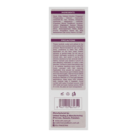 Eu Naturals Easy Hair Removal Lotion, For All Types Of Skin, 100g - Image 3