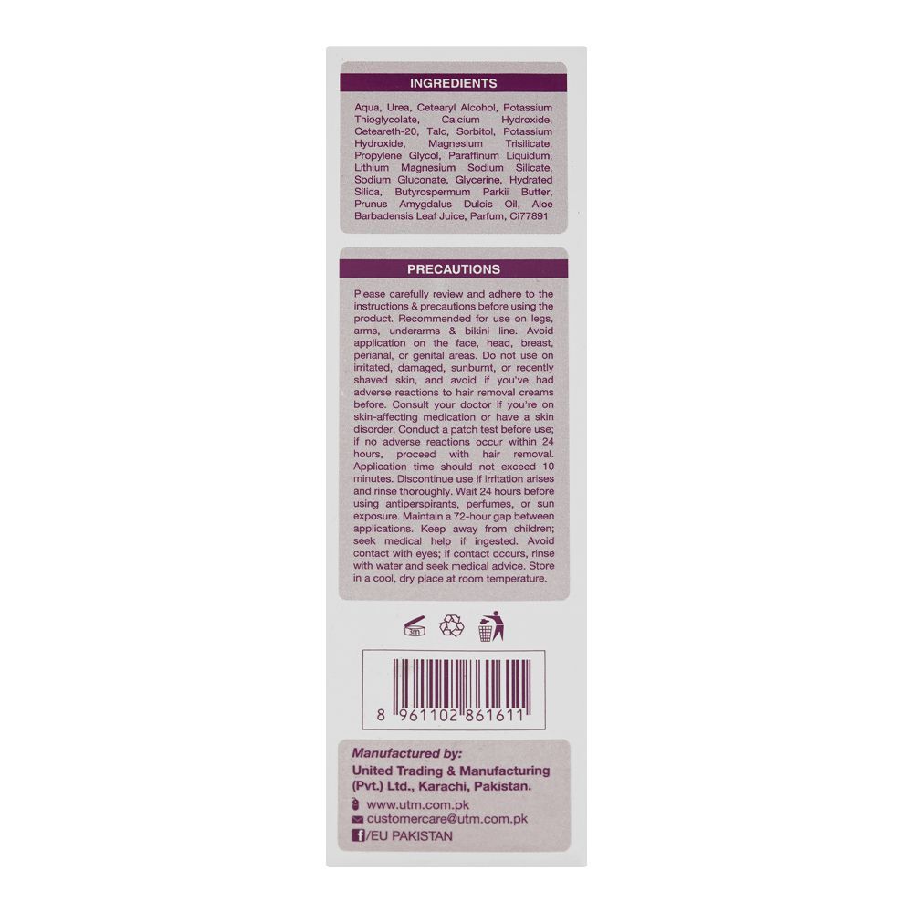 Eu Naturals Easy Hair Removal Lotion, For All Types Of Skin, 100g - Image 3