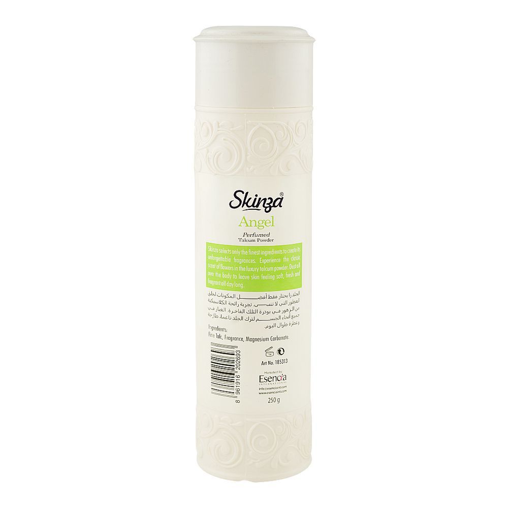 Skinza Angel Perfumed Talcum Powder, 250g - Image 2