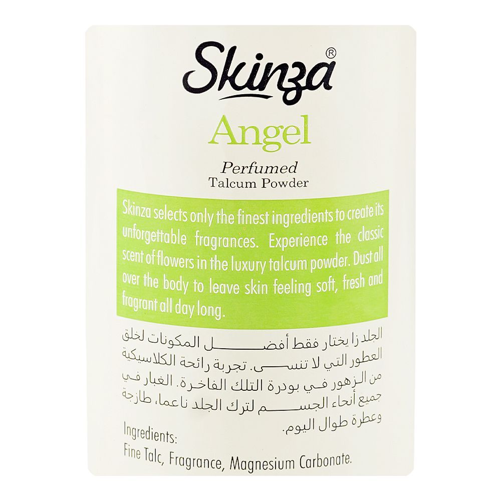 Skinza Angel Perfumed Talcum Powder, 250g - Image 3
