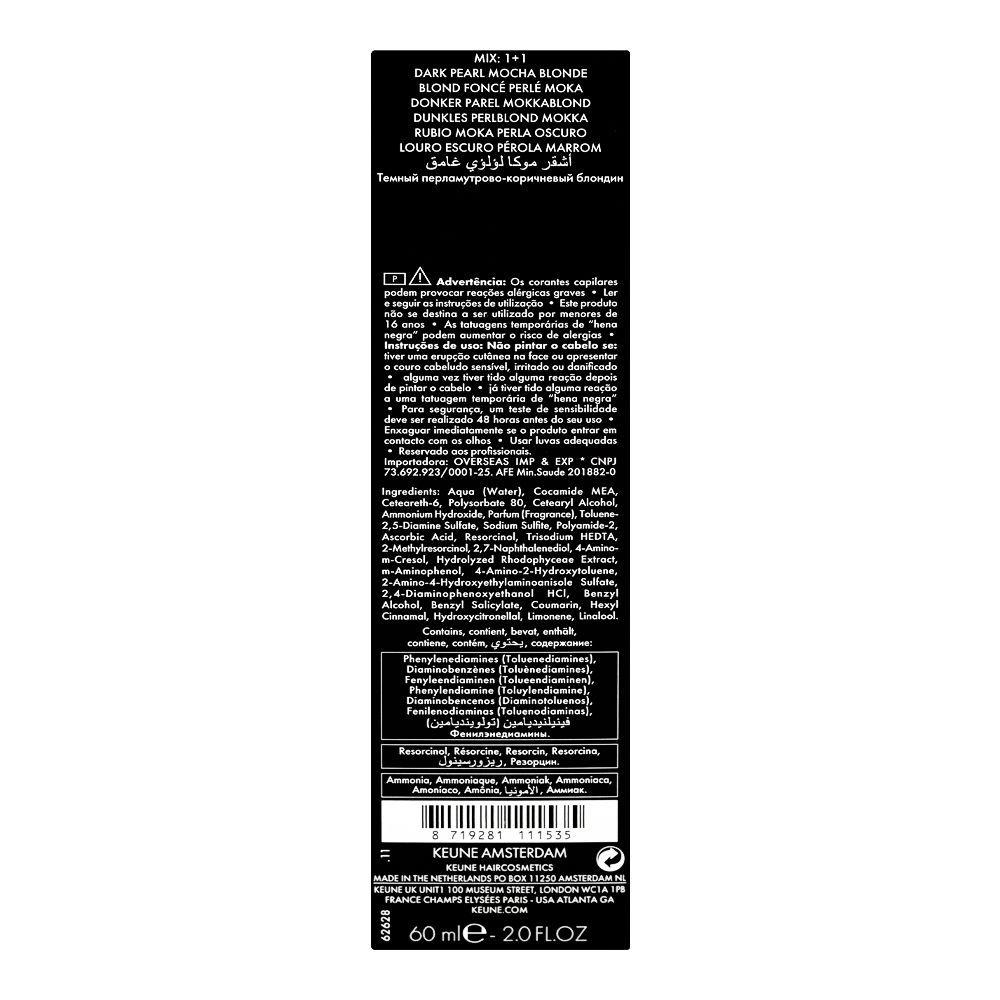 Keune Tinta Hair Colour, 6.28 Dark Pearl Mocha Blonde, 60ml - Image 2