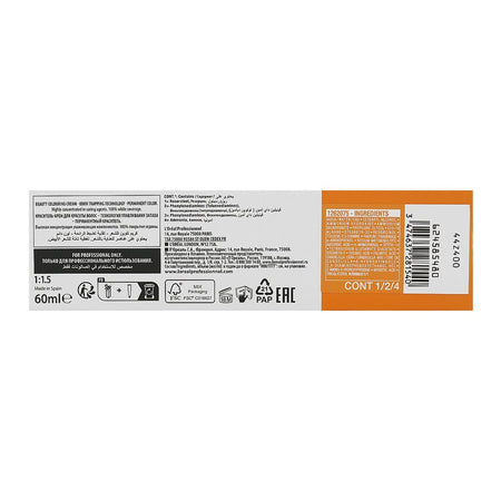 L'Oreal Professionnel Majirel Hair Colouring Cream, 5.3 Light Golden Brown, 60ml - Image 3