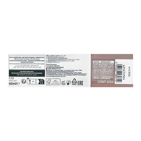 L'Oreal Professionnel Majirel Hair Colouring Cream, 5.15 Light Ash Mahogany Brown, 60ml - Image 2