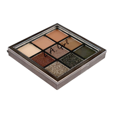 L.A. Girl Keep It Playful Eyeshadow Palette, GES433 Downplay, 9-Pack - Image 2