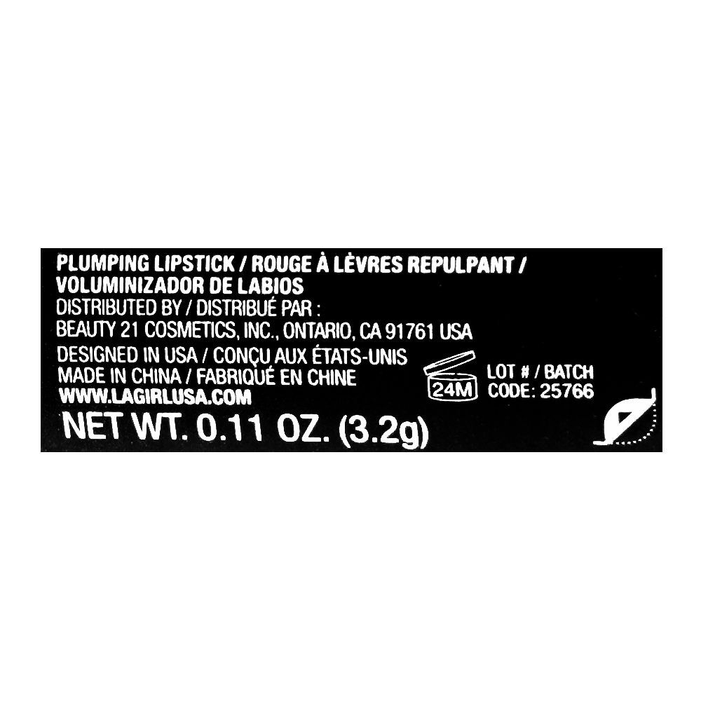L.A. Girl Pretty & Plump Lipstick, GLC754 Pout Please, 3.2g - Image 4