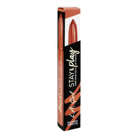 L.A. Girl Stay & Play Long Wear Matte Lip Crayon, GLC732 For Keeps, 1.4g - Image 2