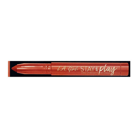L.A. Girl Stay & Play Long Wear Matte Lip Crayon, GLC732 For Keeps, 1.4g - Image 3