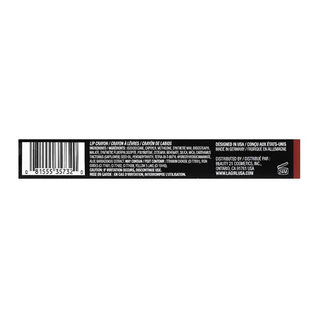 L.A. Girl Stay & Play Long Wear Matte Lip Crayon, GLC732 For Keeps, 1.4g - Image 4