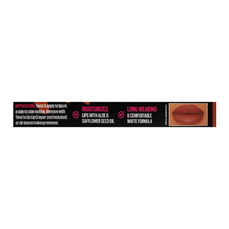 L.A. Girl Stay & Play Long Wear Matte Lip Crayon, GLC732 For Keeps, 1.4g - Image 5
