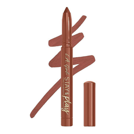 L.A. Girl Stay & Play Long Wear Matte Lip Crayon, GLC734 Stay With Me, 1.4g - Main Image