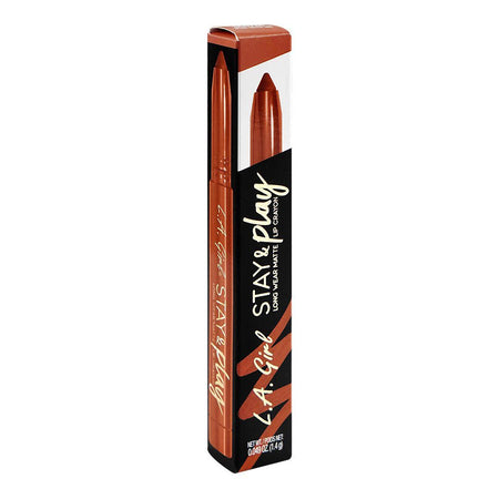 L.A. Girl Stay & Play Long Wear Matte Lip Crayon, GLC734 Stay With Me, 1.4g - Image 2