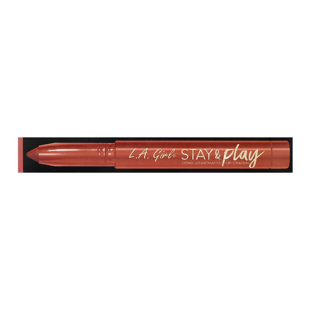 L.A. Girl Stay & Play Long Wear Matte Lip Crayon, GLC734 Stay With Me, 1.4g - Image 3