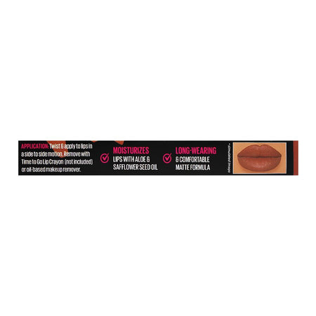 L.A. Girl Stay & Play Long Wear Matte Lip Crayon, GLC734 Stay With Me, 1.4g - Image 6