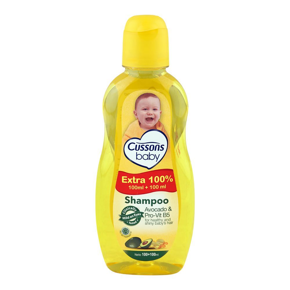 Cussons Baby Avocado & Pro-Vit B5 Shampoo, 100 + 100ml - Main Image