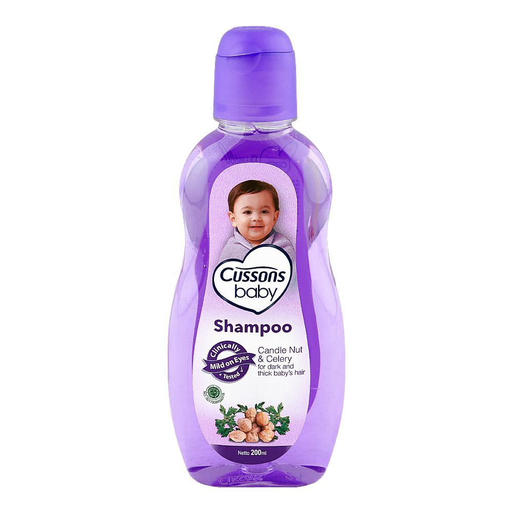 Cussons Baby Candle Nut & Celery Shampoo, 100 + 100ml - Main Image