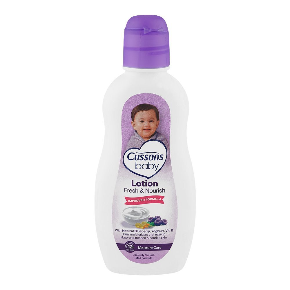 Cussons Baby Fresh & Nourish Lotion, Vitamin E, 200g - Main Image