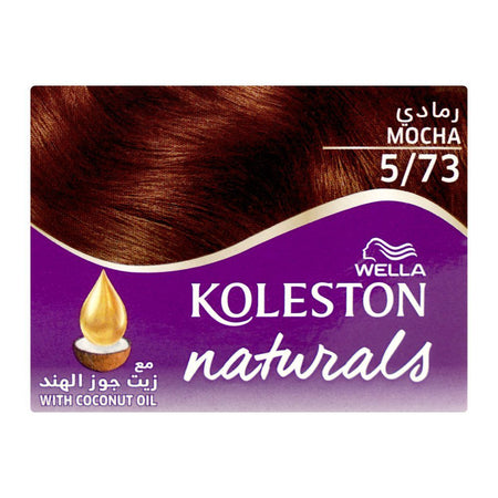Wella Koleston Naturals Hair Color, 5/73 Mocha - Image 6