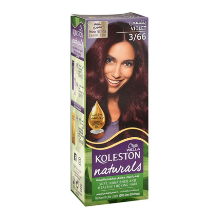 Wella Koleston Naturals Hair Color, 3/66 Violet - Main Image