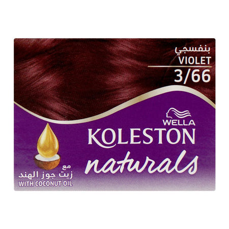 Wella Koleston Naturals Hair Color, 3/66 Violet - Image 6